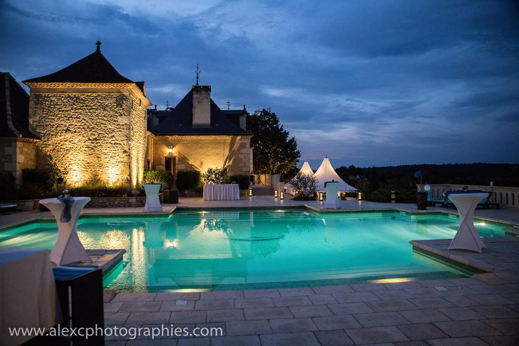 Liorac-sur-Louyre Domaine De La Rocque Bed & Breakfast エクステリア 写真
