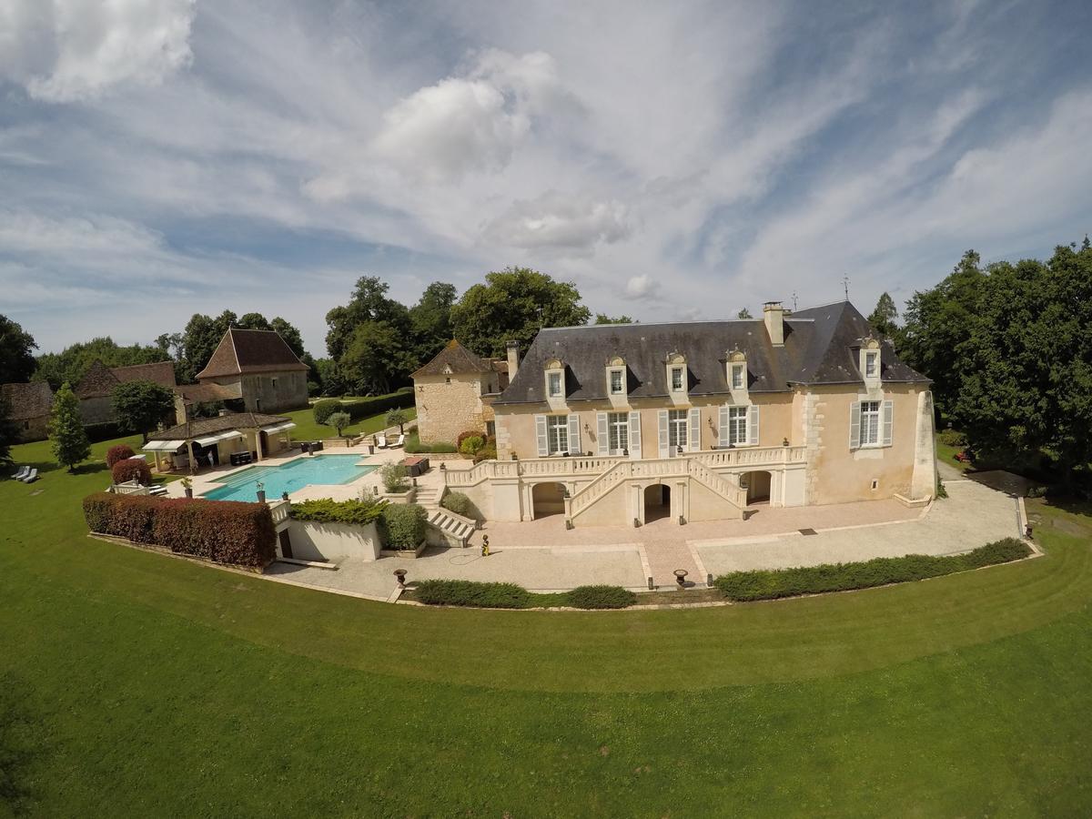 Liorac-sur-Louyre Domaine De La Rocque Bed & Breakfast エクステリア 写真